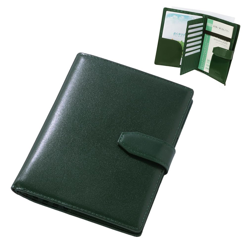 Amazon | [スノビスト] お薬手帳 ケース 一目瞭然通院ウォレットBIZ